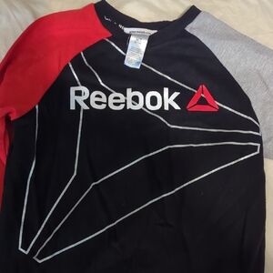 Reebok Kids Sweatshirt - Red, Black, and Gray Bundle If 3 Sweatshirts